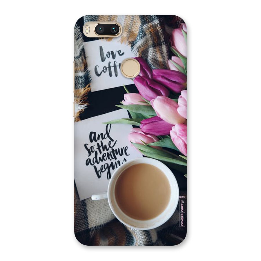 Floral Adventure Back Case for Mi A1