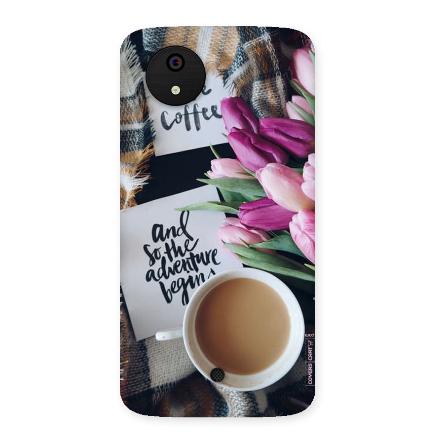 Floral Adventure Back Case for Micromax Canvas A1