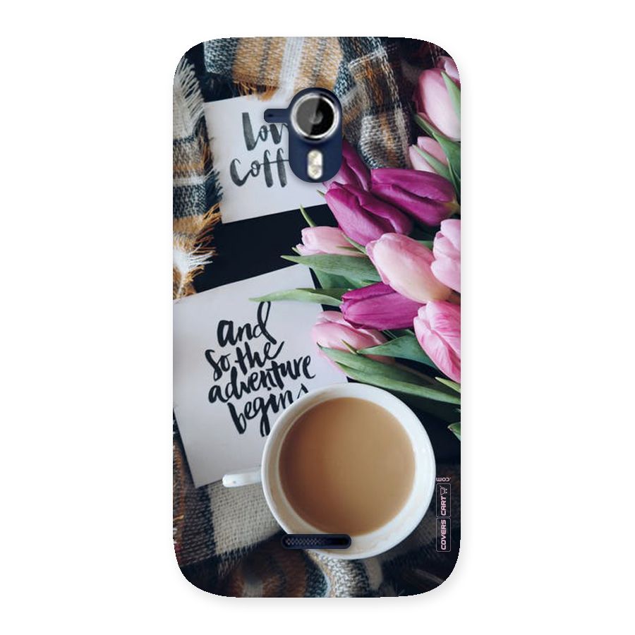 Floral Adventure Back Case for Micromax Canvas Magnus A117