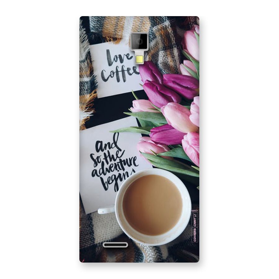 Floral Adventure Back Case for Micromax Canvas Xpress A99