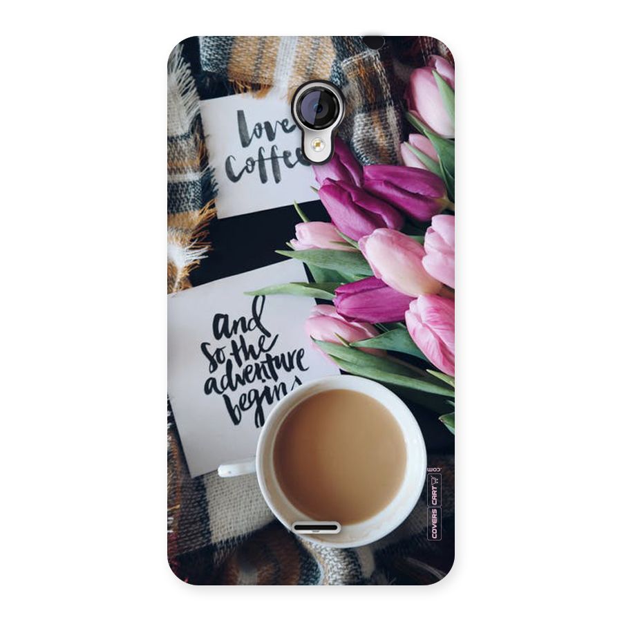 Floral Adventure Back Case for Micromax Unite 2 A106