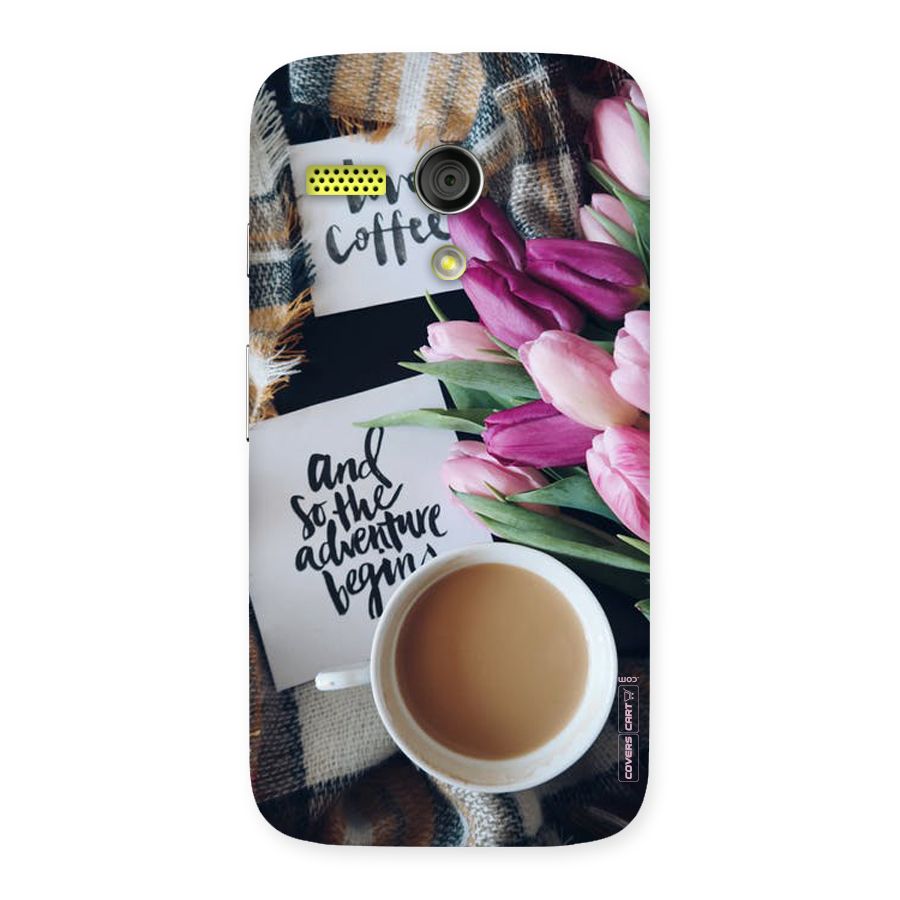 Floral Adventure Back Case for Moto G