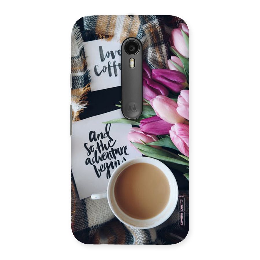 Floral Adventure Back Case for Moto G3