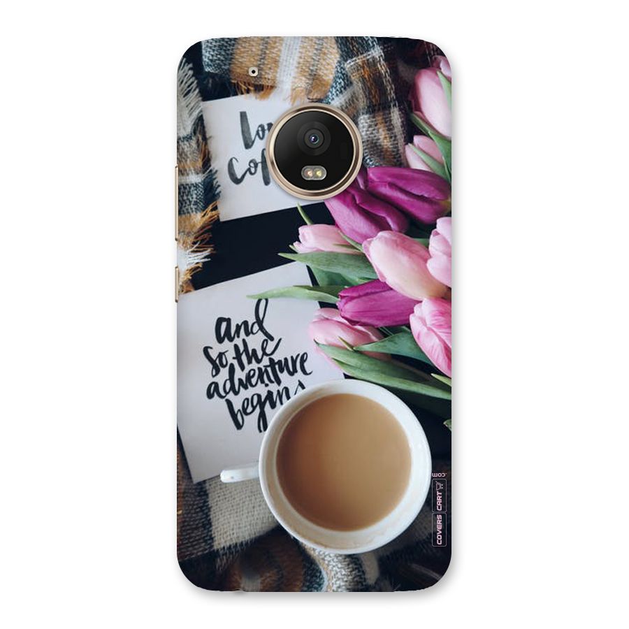 Floral Adventure Back Case for Moto G5 Plus