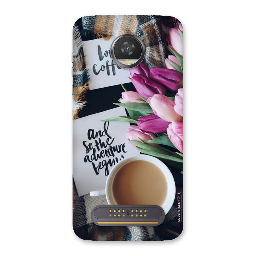 Floral Adventure Back Case for Moto Z2 Play