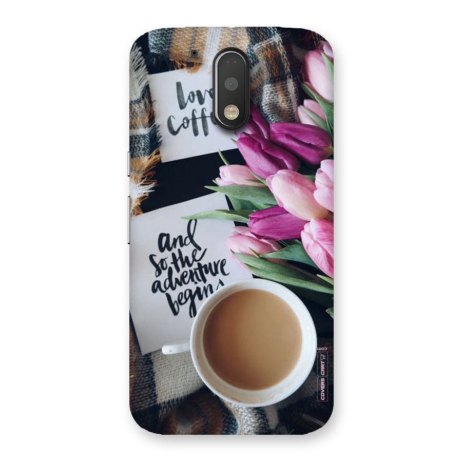 Floral Adventure Back Case for Motorola Moto G4