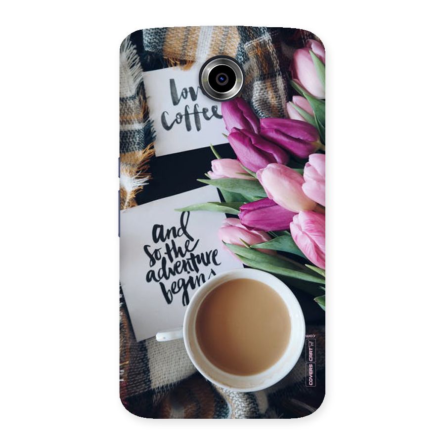 Floral Adventure Back Case for Nexsus 6