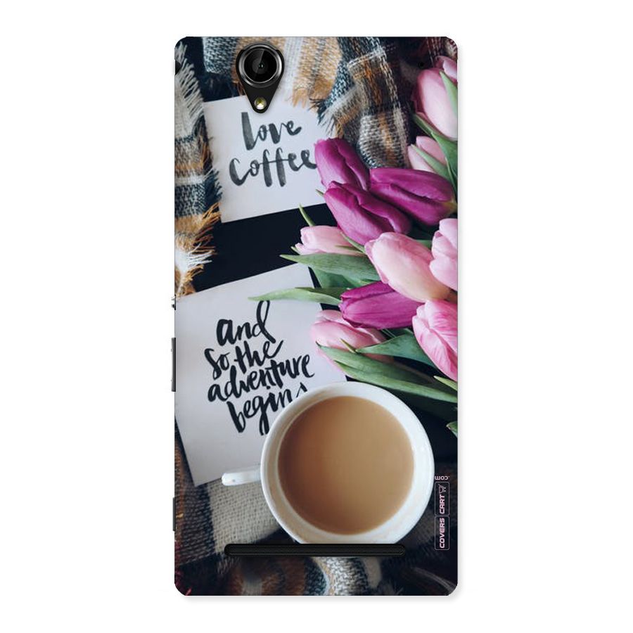 Floral Adventure Back Case for Sony Xperia T2