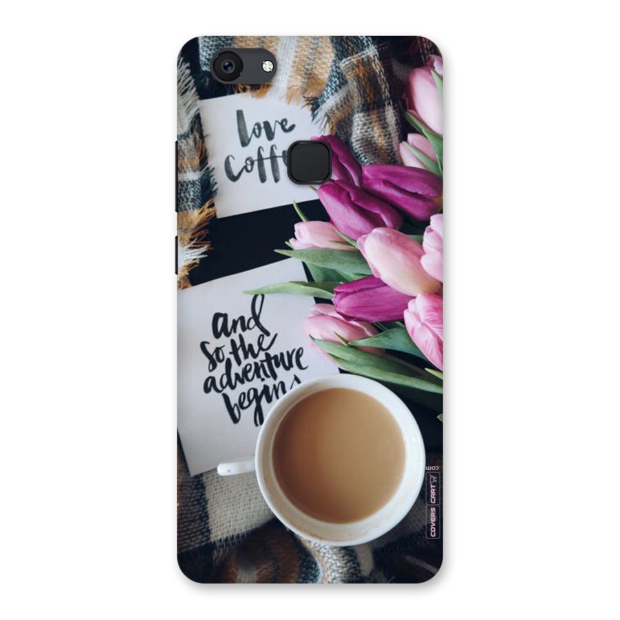 Floral Adventure Back Case for Vivo V7 Plus