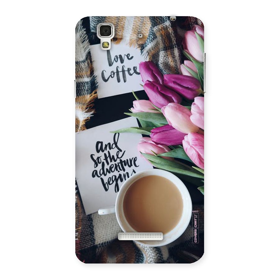 Floral Adventure Back Case for YU Yureka Plus