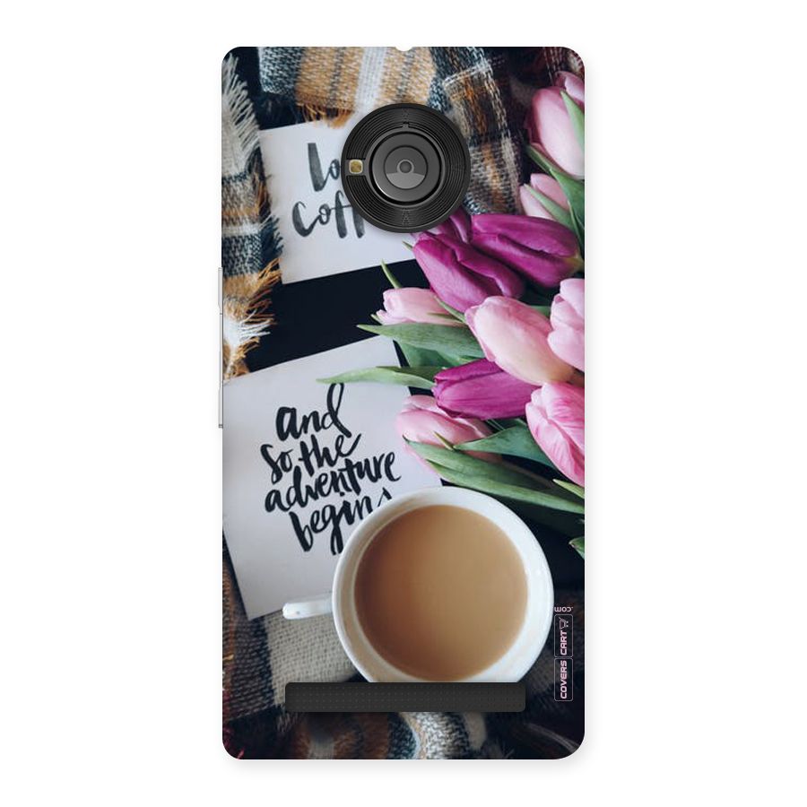 Floral Adventure Back Case for Yu Yuphoria