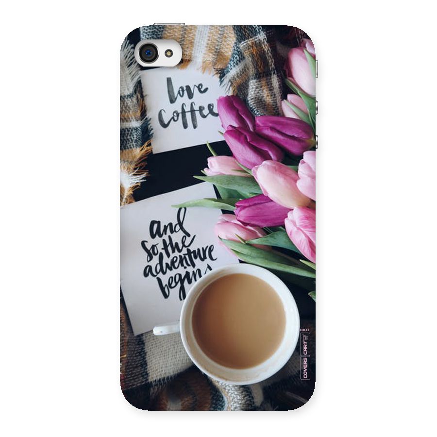 Floral Adventure Back Case for iPhone 4 4s