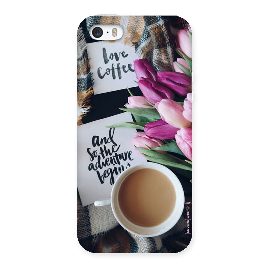 Floral Adventure Back Case for iPhone SE
