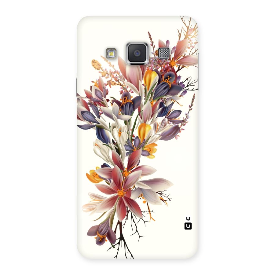 Floral Bouquet Back Case for Galaxy A3