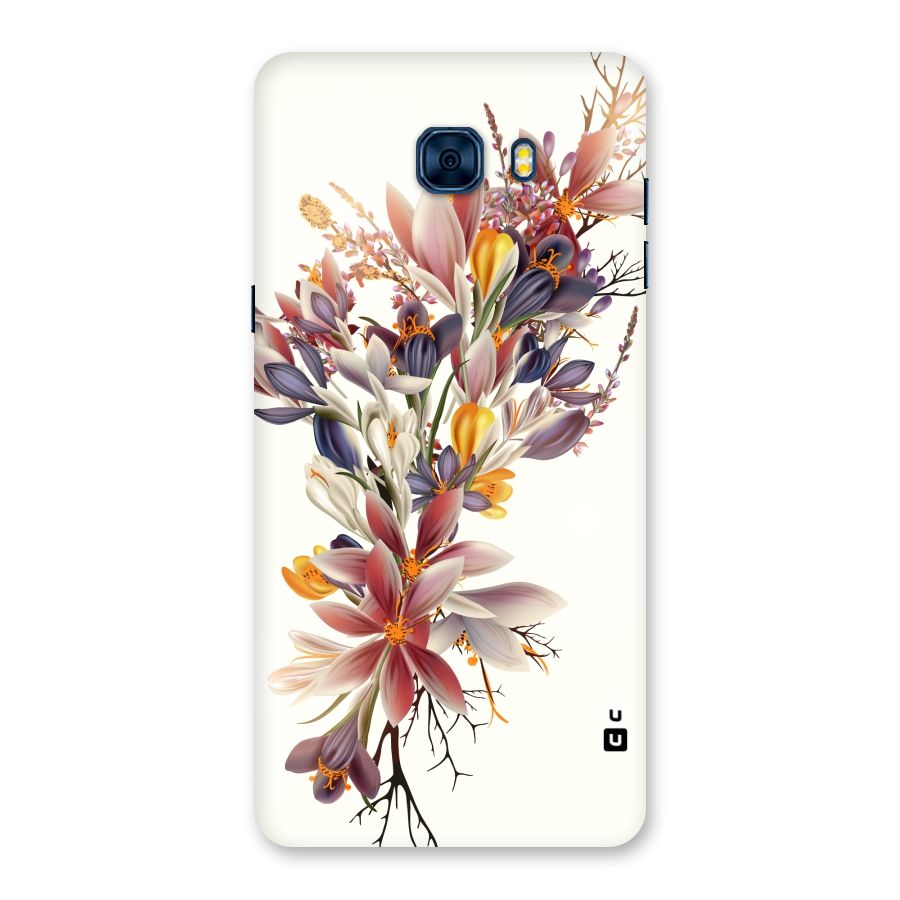 Floral Bouquet Back Case for Galaxy C7 Pro