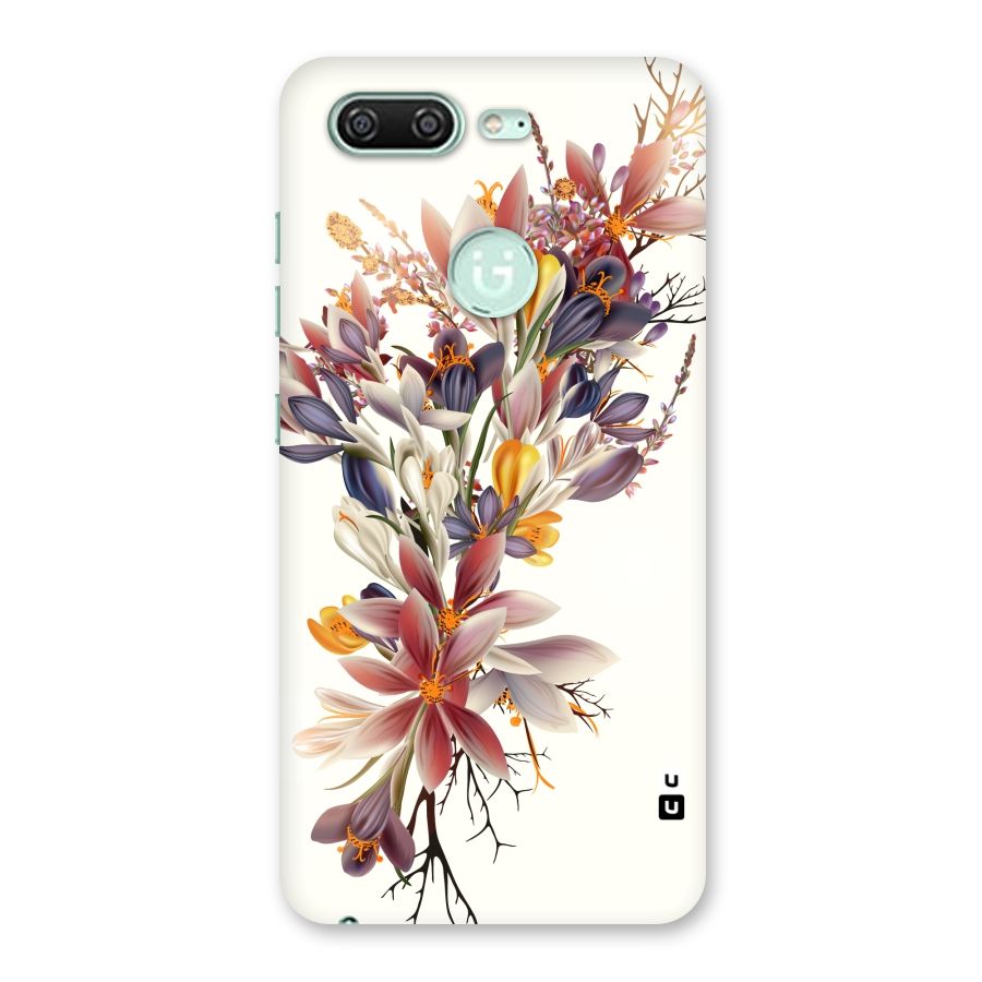 Floral Bouquet Back Case for Gionee S10