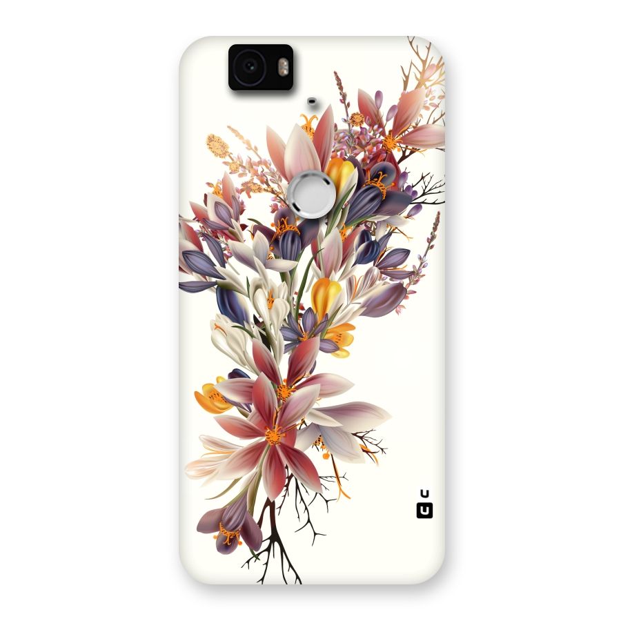 Floral Bouquet Back Case for Google Nexus-6P