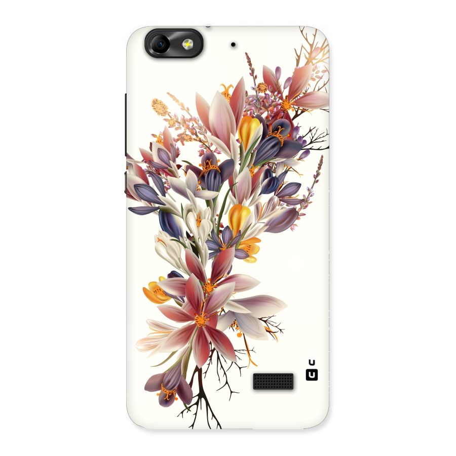 Floral Bouquet Back Case for Honor 4C