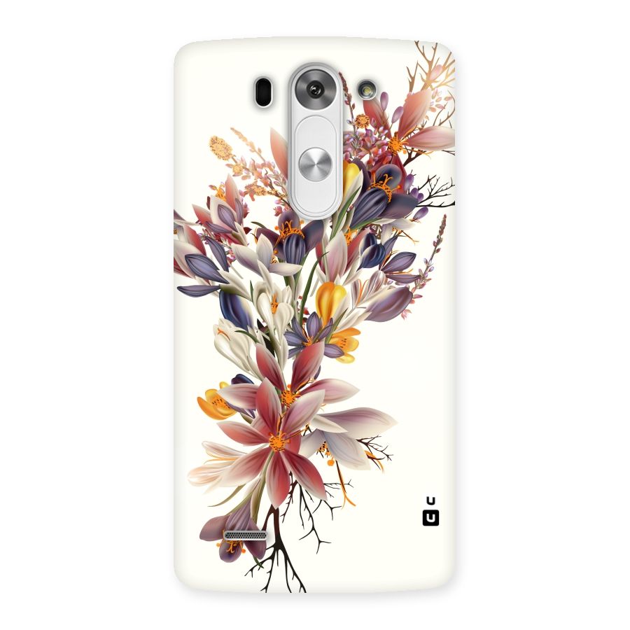 Floral Bouquet Back Case for LG G3 Mini