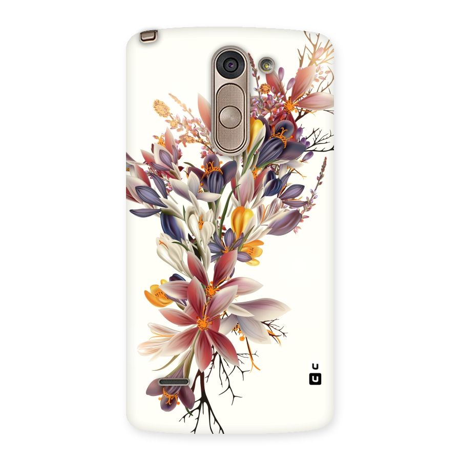 Floral Bouquet Back Case for LG G3 Stylus