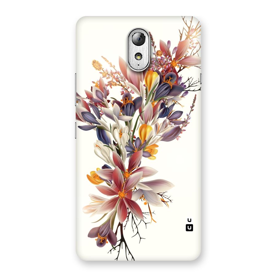 Floral Bouquet Back Case for Lenovo Vibe P1M