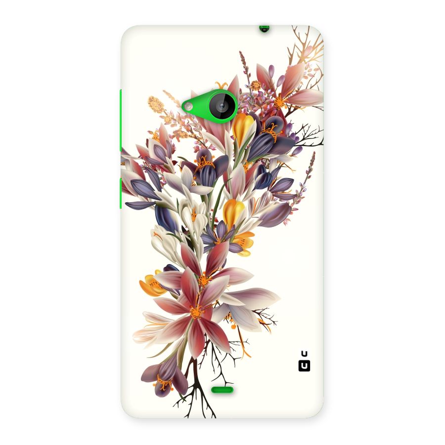 Floral Bouquet Back Case for Lumia 535