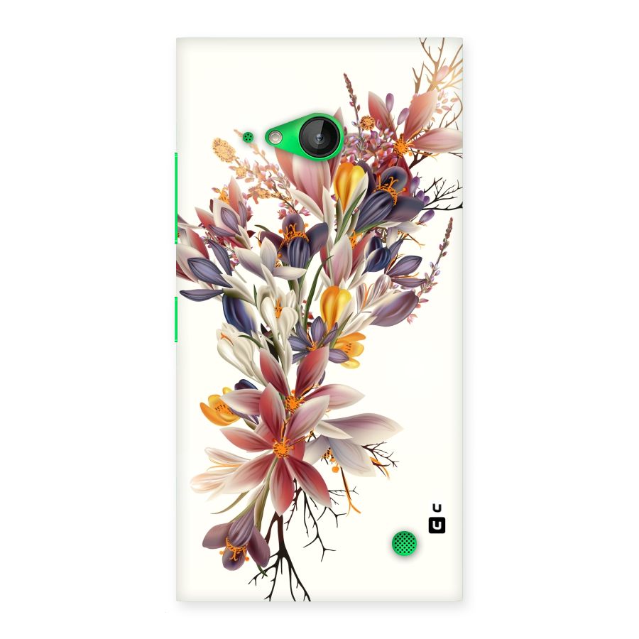 Floral Bouquet Back Case for Lumia 730