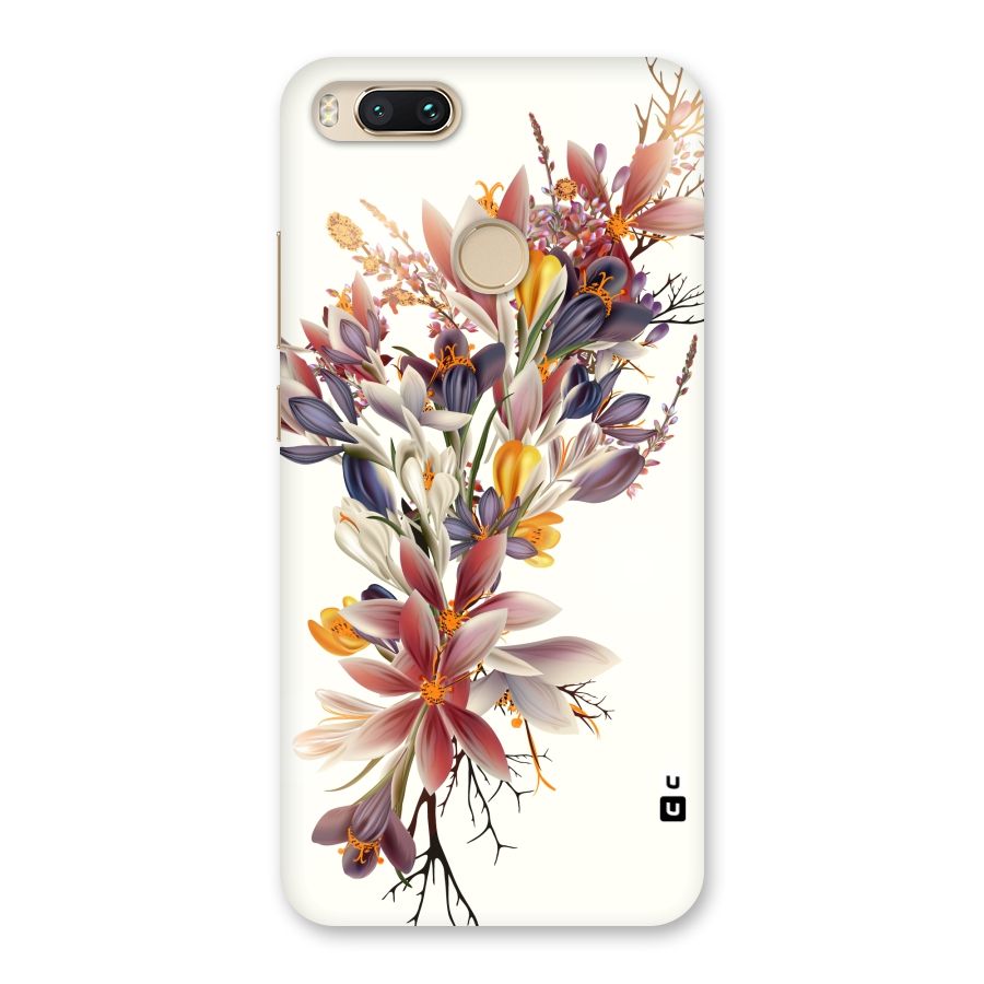 Floral Bouquet Back Case for Mi A1