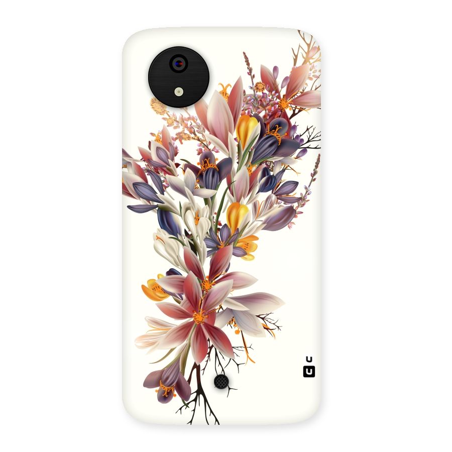 Floral Bouquet Back Case for Micromax Canvas A1