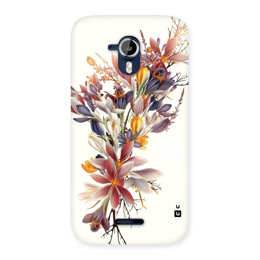 Floral Bouquet Back Case for Micromax Canvas Magnus A117