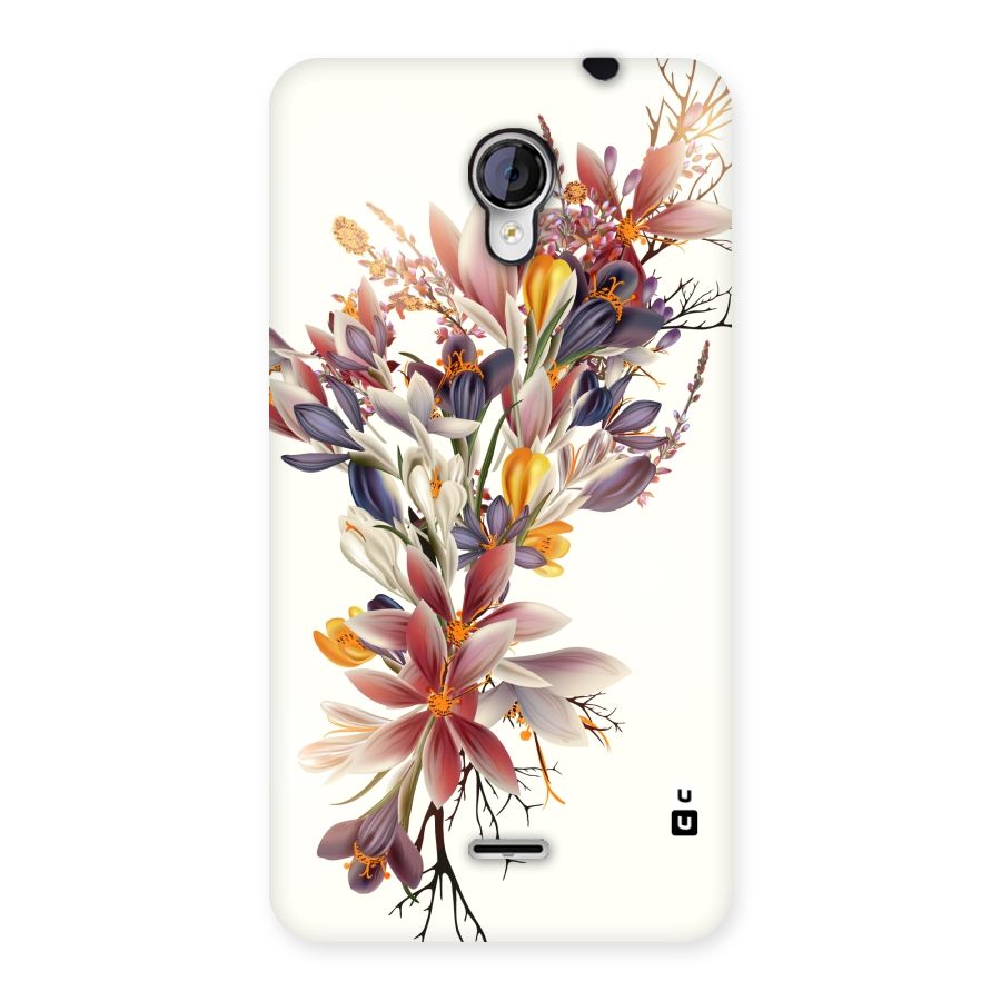 Floral Bouquet Back Case for Micromax Unite 2 A106