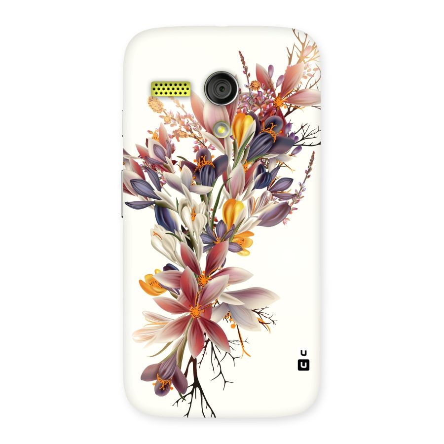 Floral Bouquet Back Case for Moto G