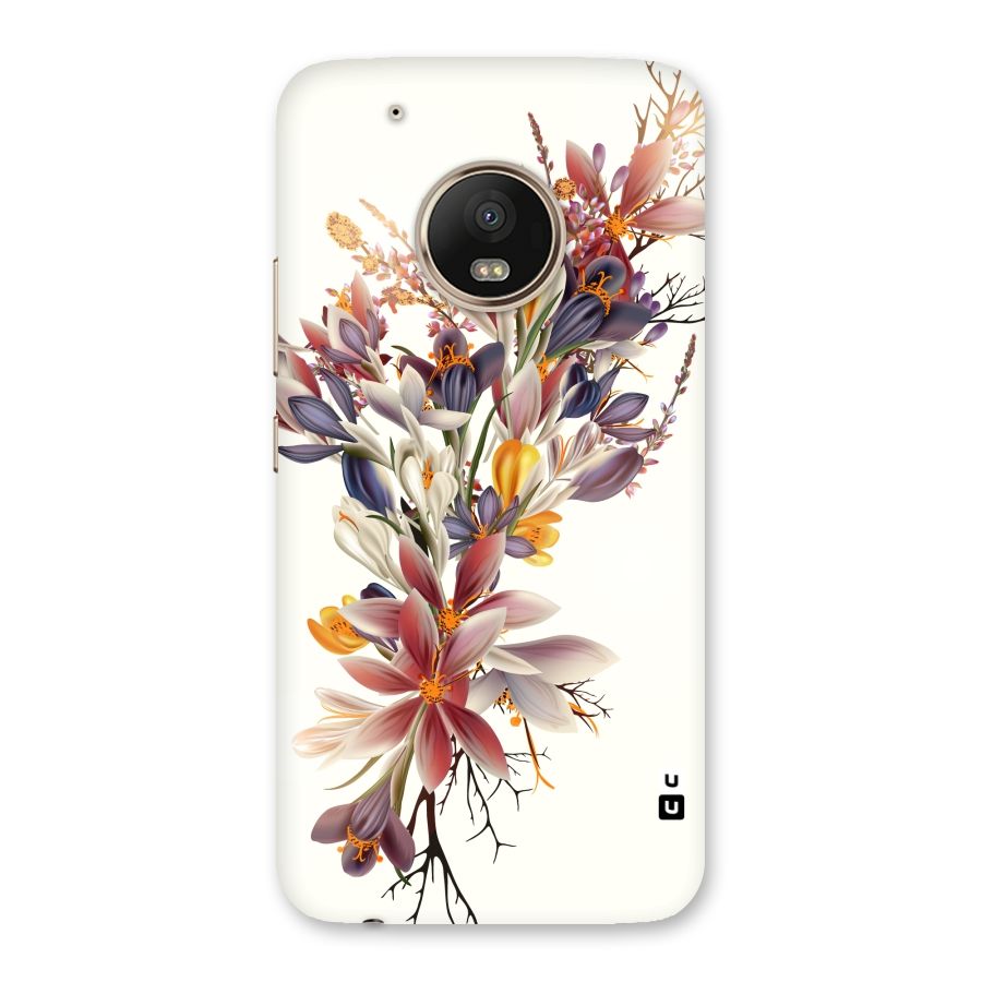 Floral Bouquet Back Case for Moto G5 Plus