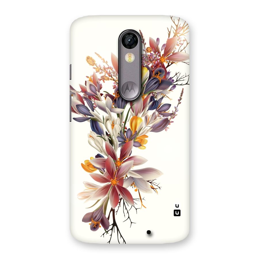 Floral Bouquet Back Case for Moto X Force
