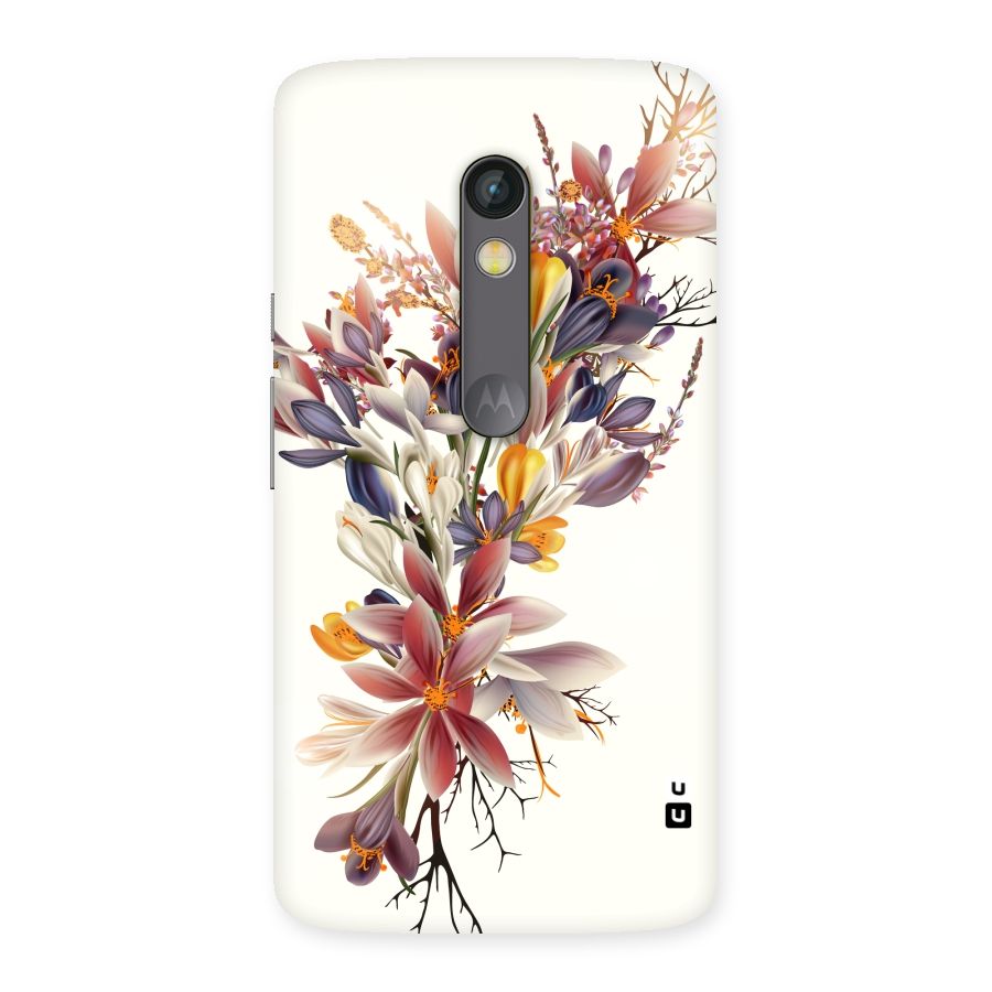 Floral Bouquet Back Case for Moto X Play