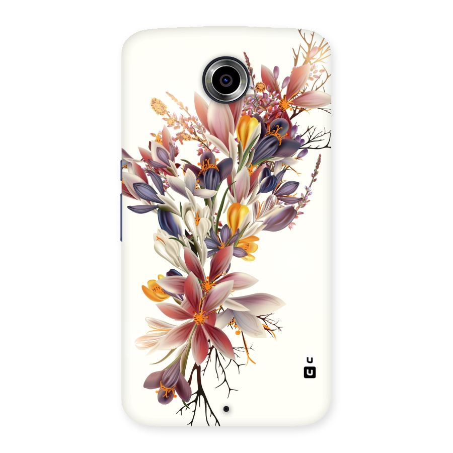 Floral Bouquet Back Case for Nexsus 6