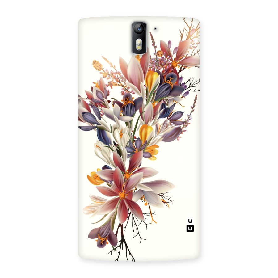Floral Bouquet Back Case for One Plus One
