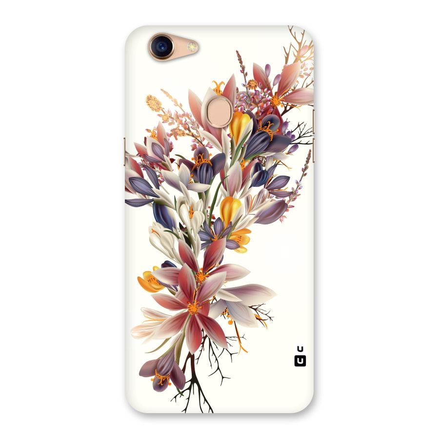 Floral Bouquet Back Case for Oppo F5