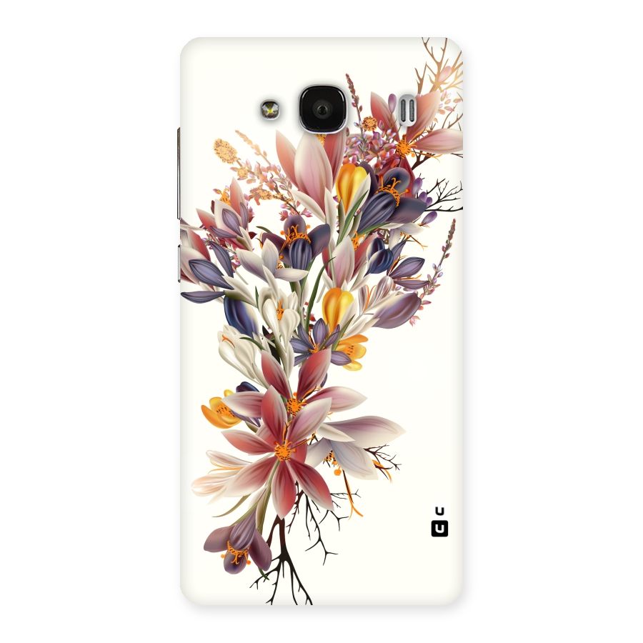 Floral Bouquet Back Case for Redmi 2