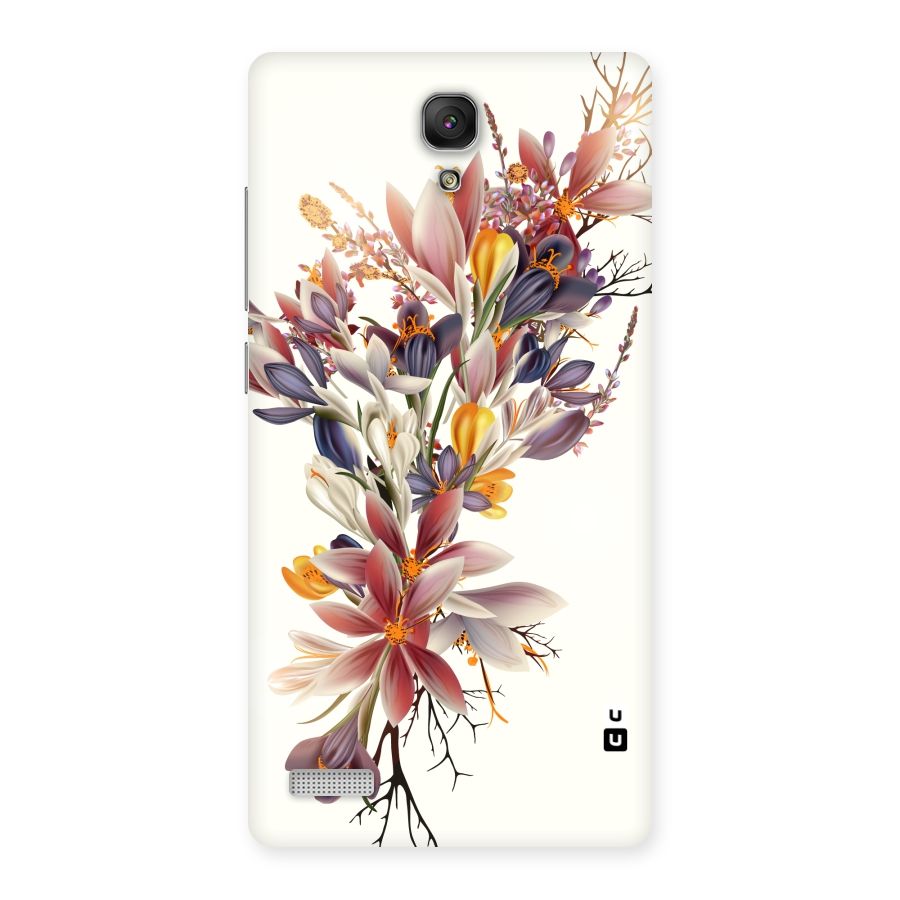 Floral Bouquet Back Case for Redmi Note Prime