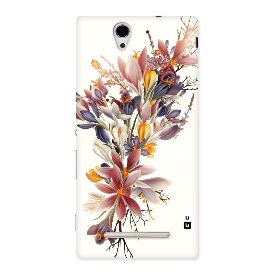 Floral Bouquet Back Case for Sony Xperia C3