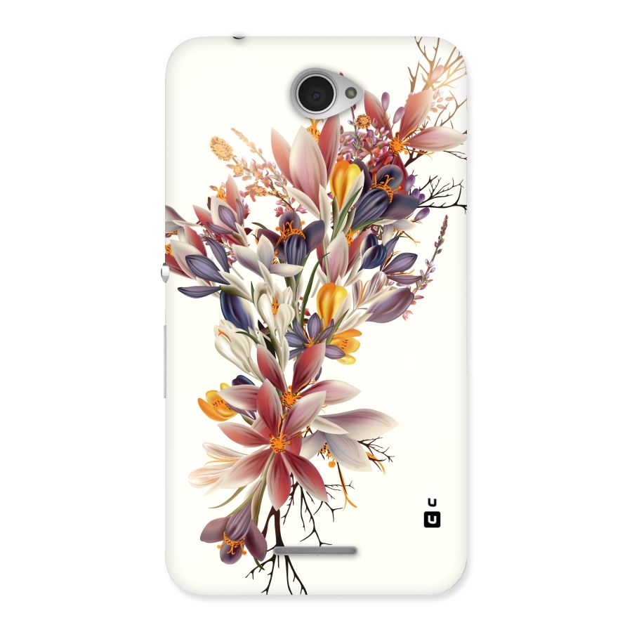 Floral Bouquet Back Case for Sony Xperia E4