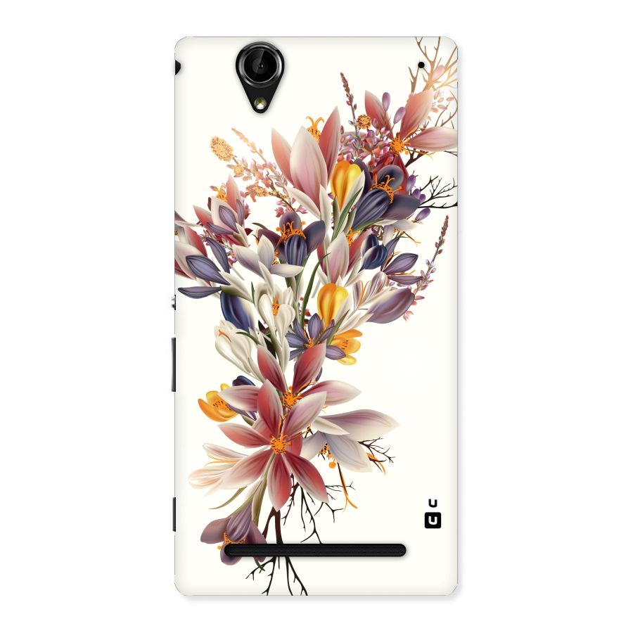 Floral Bouquet Back Case for Sony Xperia T2