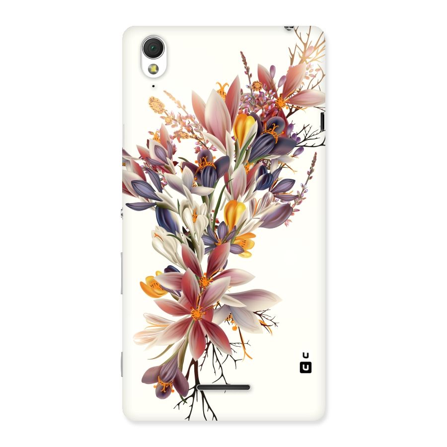 Floral Bouquet Back Case for Sony Xperia T3