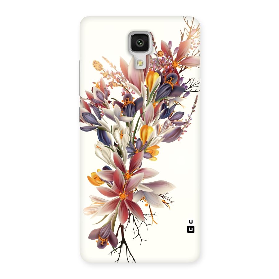 Floral Bouquet Back Case for Xiaomi Mi 4