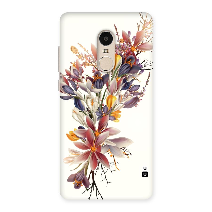 Floral Bouquet Back Case for Xiaomi Redmi Note 4