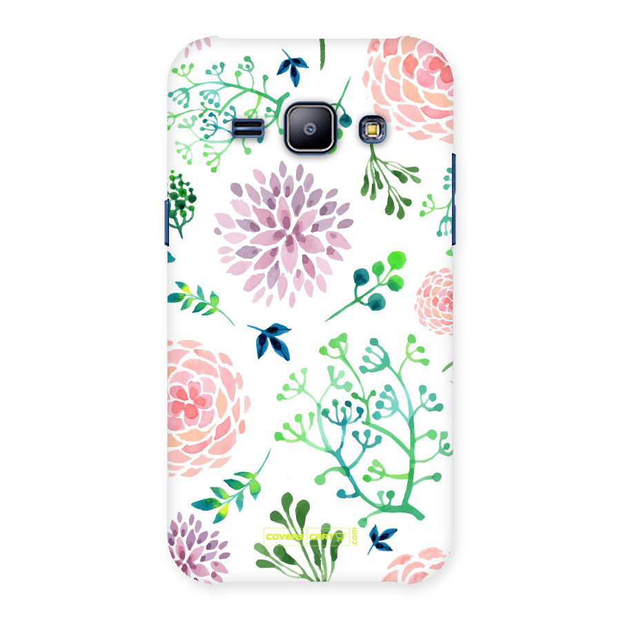 Fresh Floral Back Case for Galaxy J1