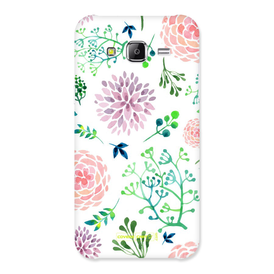 Fresh Floral Back Case for Galaxy J5