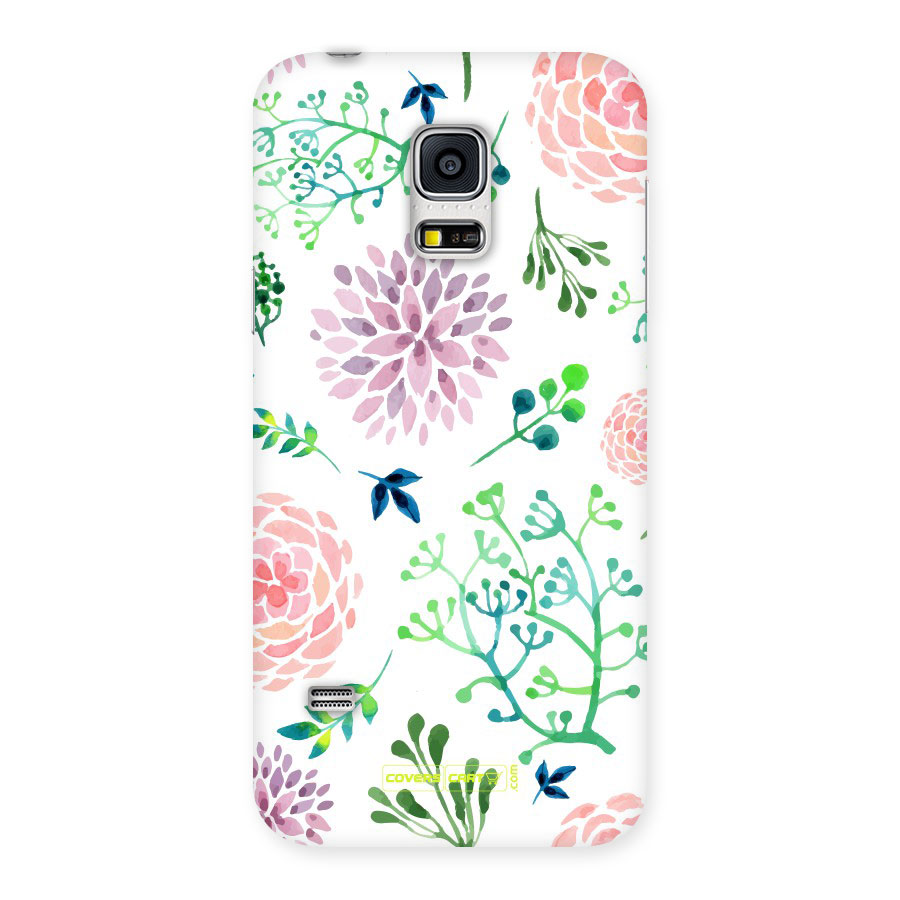 Fresh Floral Back Case for Galaxy S5 Mini