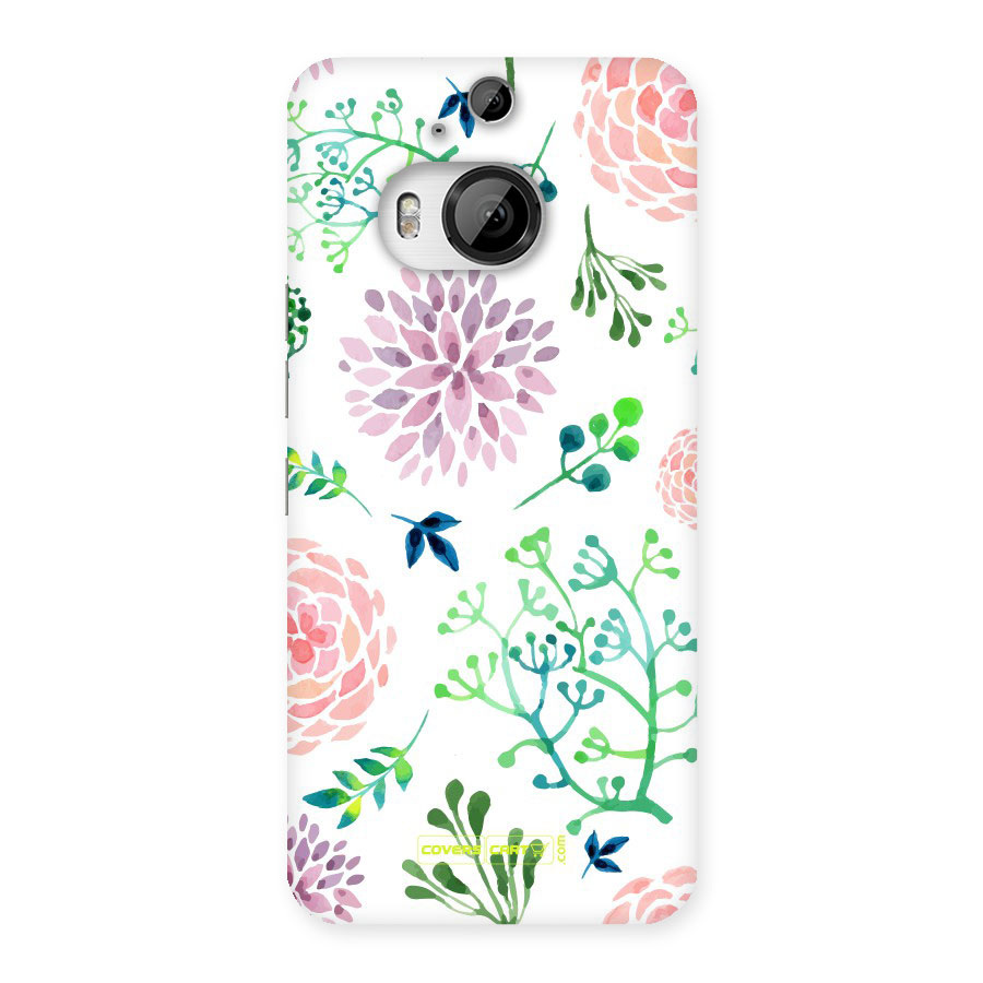 Fresh Floral Back Case for HTC One M9 Plus
